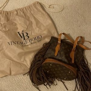 Vintage Boho Louis Vuitton Bag